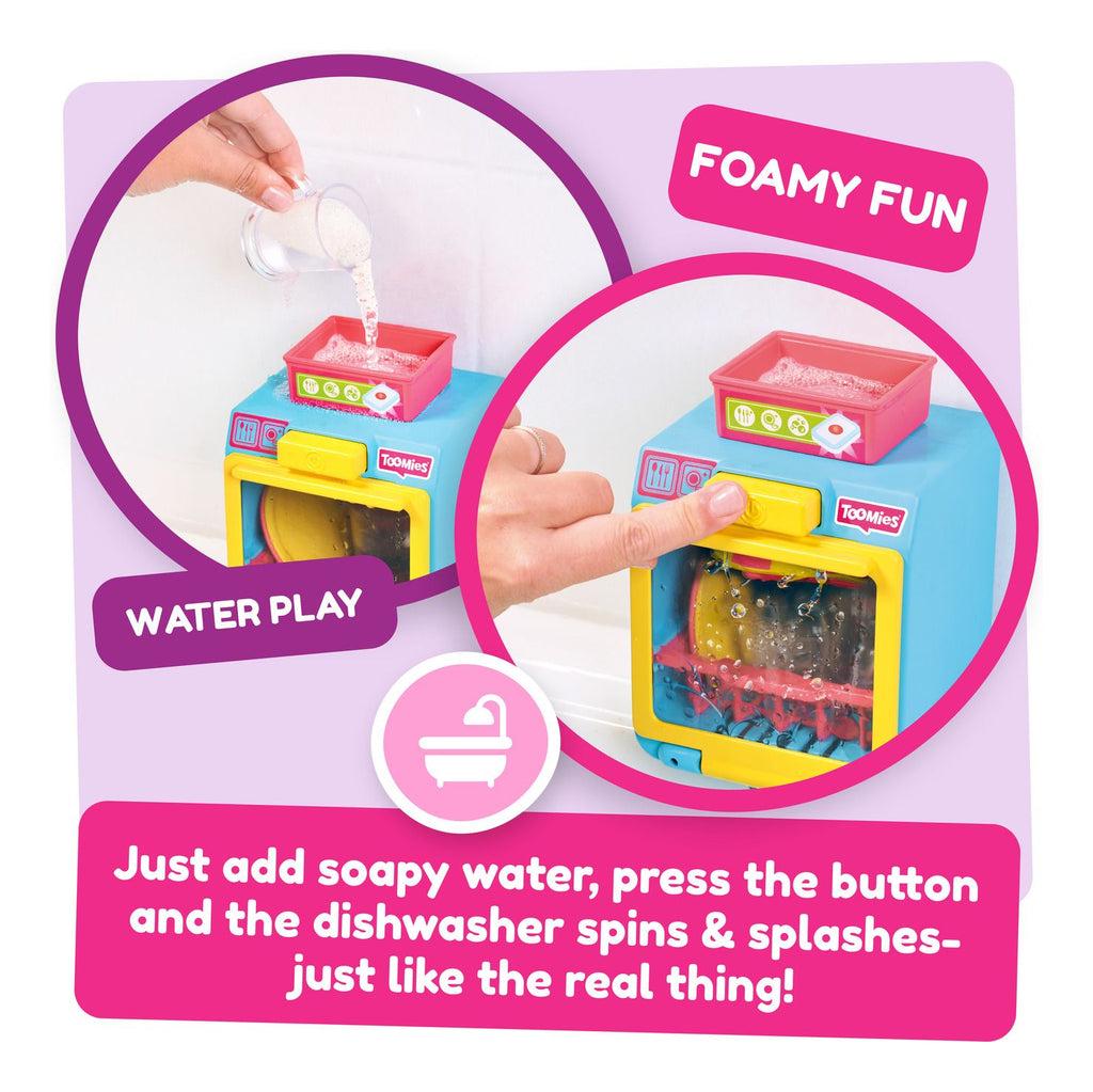 Toomies Bath Spin & Splash Dishwasher