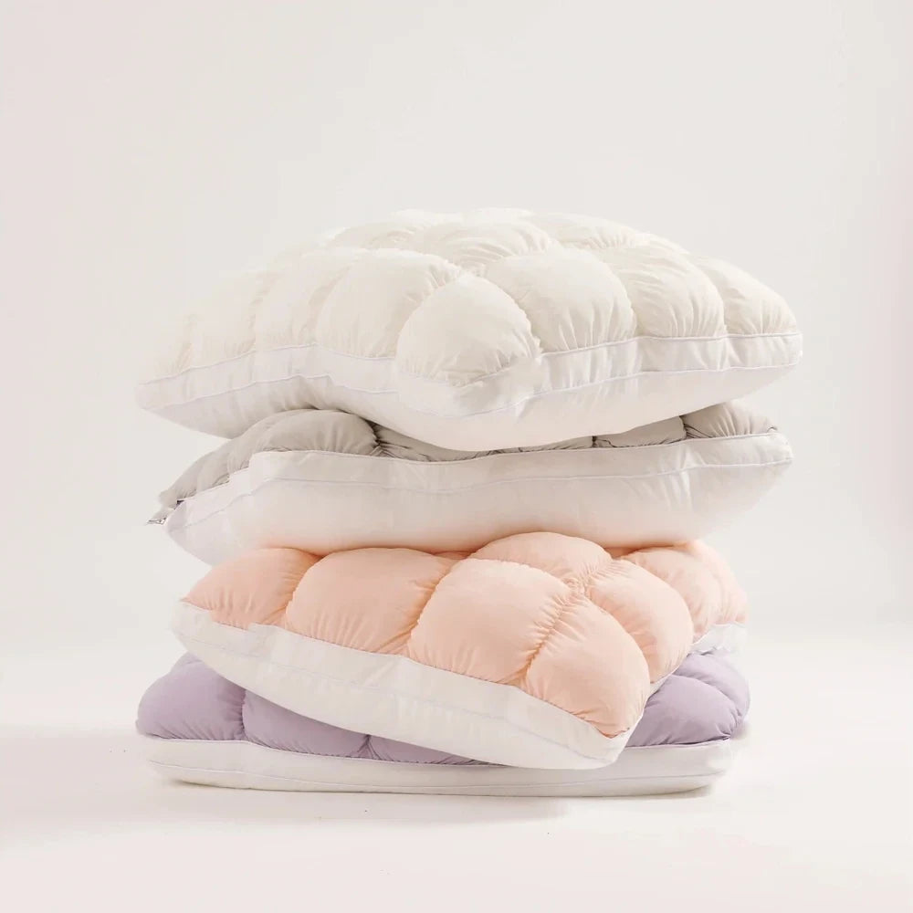 Cooling Puff Grid Pillow