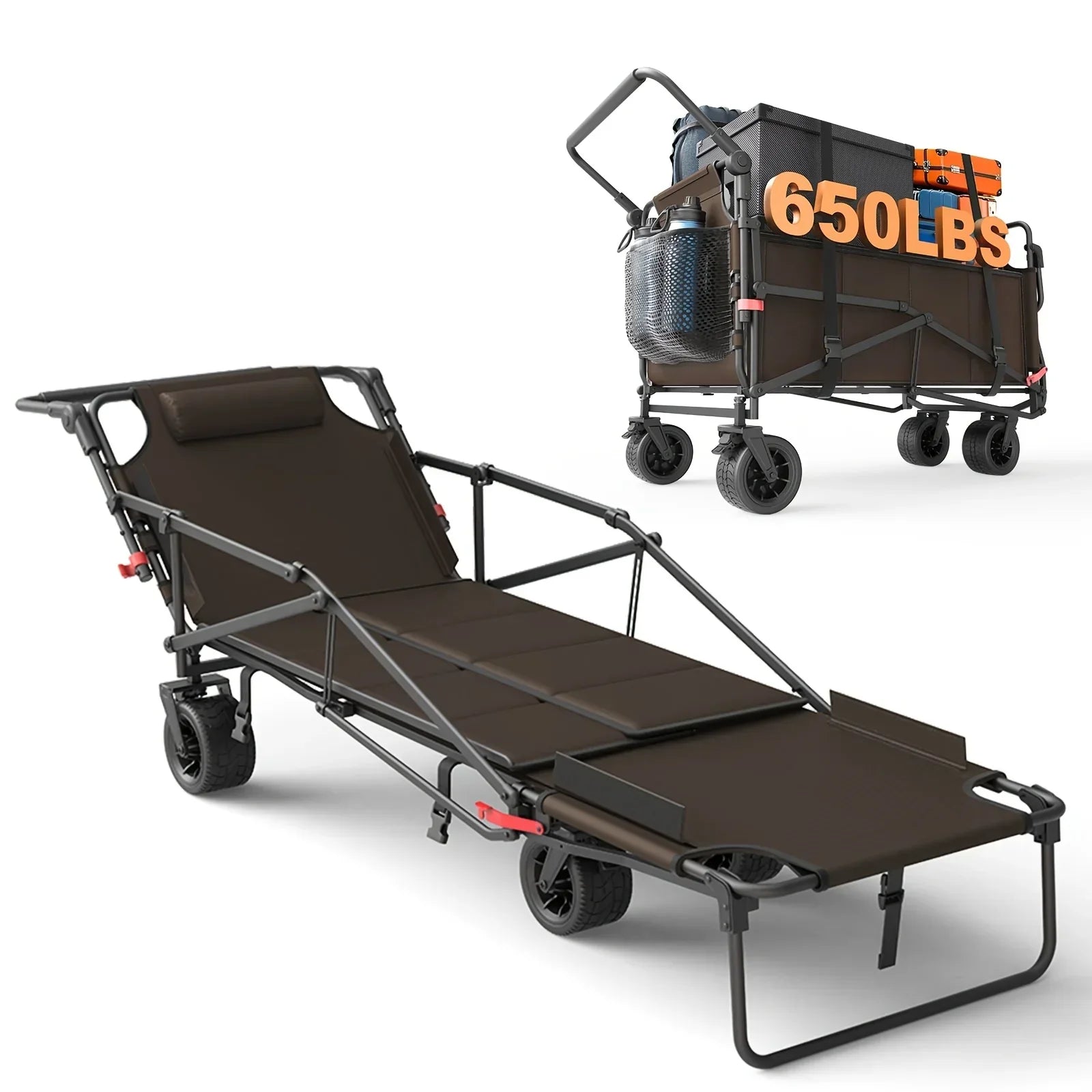 2-in-1 Multifunctional Folding Wagon Car