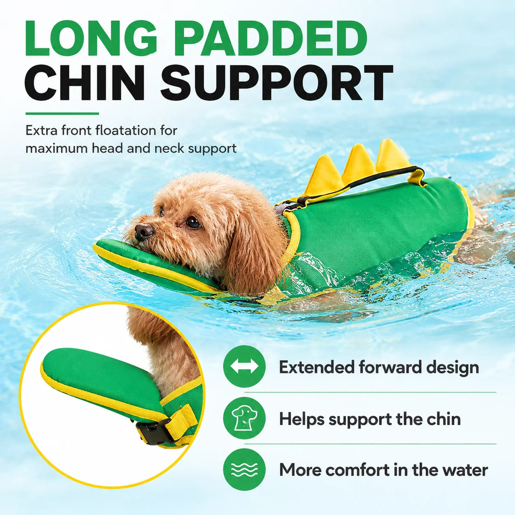 💦Premium Dog Life Vest for Swimming & Boating