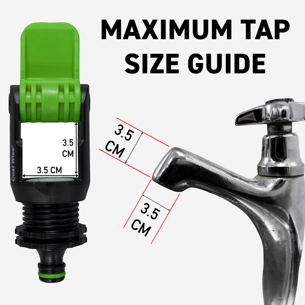Green Costwise Kitchen Tap Adapter