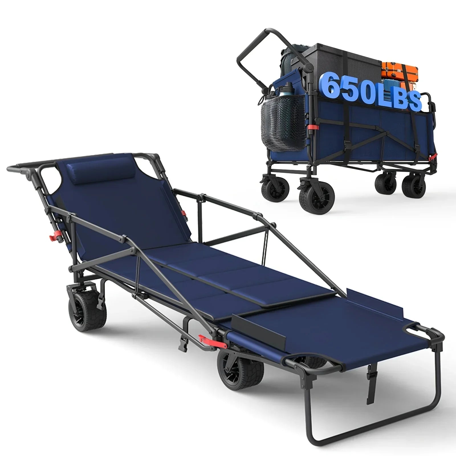 2-in-1 Multifunctional Folding Wagon Car