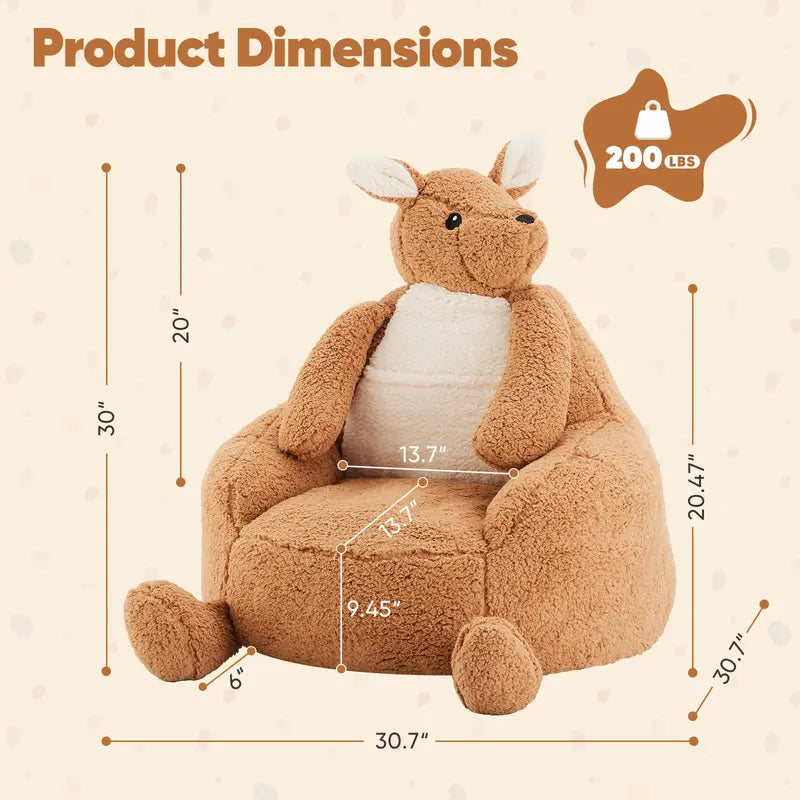 Children's bean bag sofa